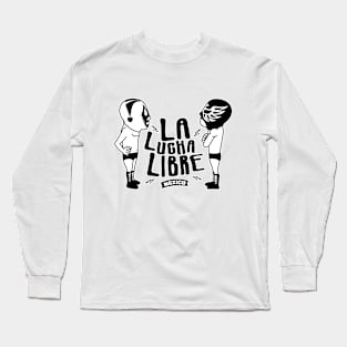 La Luchador Mexico dos Long Sleeve T-Shirt